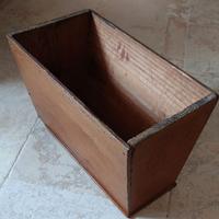 Fioriera in legno vintage