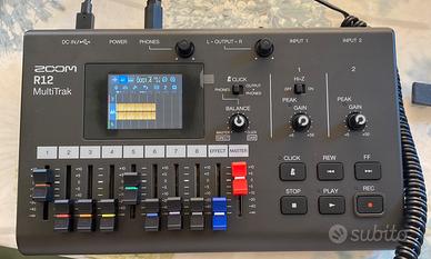 Registratore multi traccia zoom R 12