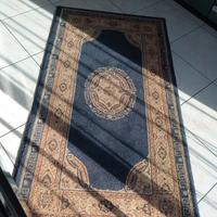 tappeto in stile persiano blu e beige x ambienti m