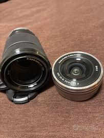 Sony  e mount 2 obiettivi