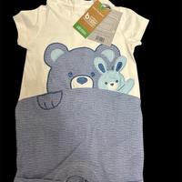 Tutina unisex origial marins taglia 3/6 mesi nuova