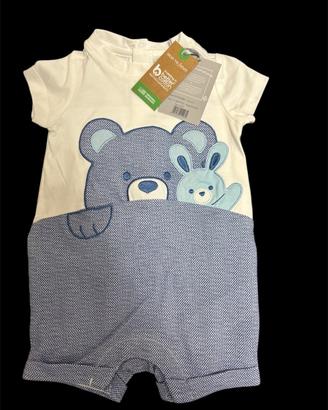 Tutina unisex origial marins taglia 3/6 mesi nuova