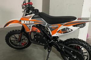 Moto da cross per ragazzi dai 8 ai 12 anni