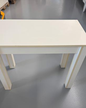 Tavolino laccato bianco