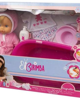 Set Bambola La Birimba "Bagnetto" Nuovo in Scatola