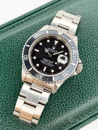 Rolex Submariner 16610 MARMORISÉ, Full set,Permute