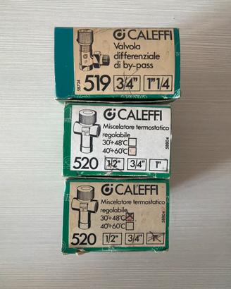 Miscelatori termostatici + valvola differ. By-pass