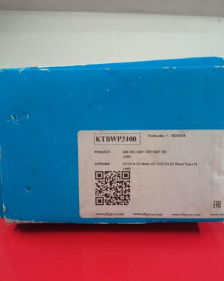 kit Distribuzione motori PSA 1400cc
