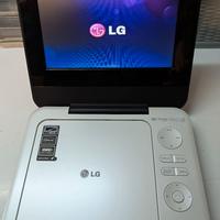 LG Lettore DVD portatile DP450 Schermo da 7"