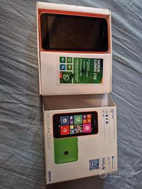 Nokia Lumia 530 arancione con scatola originale