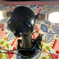 Lampada ricavata da chassis ventilatore 2 luci 45