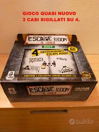 Escape room il gioco: 3 casi su 4 ancora sigillati