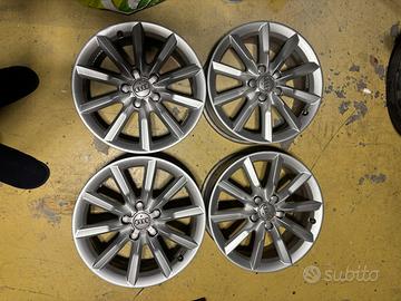 Set 4 Cerchi in lega Originali Audi da 17 pollici