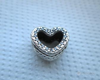 PANDORA Cuore Argento Sterling pendente bracciale