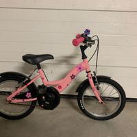 Bici Bicicletta Bimba Bambina 4 / 6 anni ruote 16