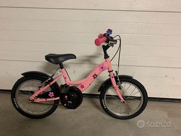 Bici Bicicletta Bimba Bambina 4 / 6 anni ruote 16