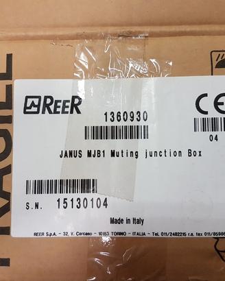 BOX REER JANUS MJB1 Per Barriere fotoelettriche