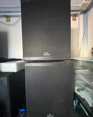 Coppia Subwoofer Attivi 18” Soundstation