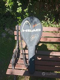 Racchetta Tennis Vintage HEAD Agassi Defiant - Gri
