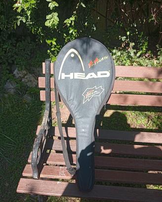 Racchetta Tennis Vintage HEAD Agassi Defiant - Gri