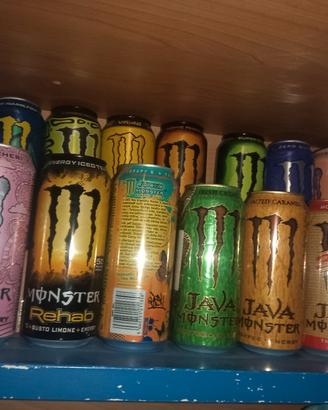 Collezione 28 Monster Energy vuote