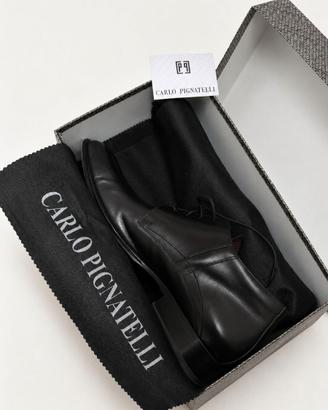 Carlo Pignatelli Classico in pelle nera – n. 45