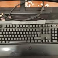 ASUS ROG Horus GK2000 RGB tastiera USB QWERTY Nero