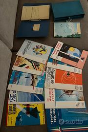 10 Quaderni Aeronautica + Cartella Corso Volo