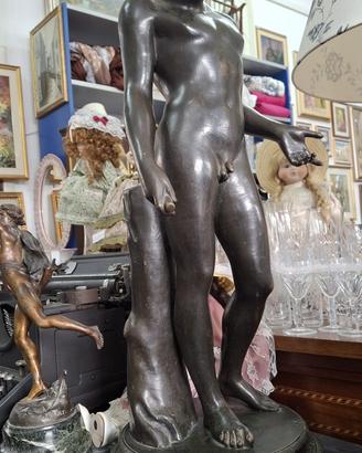 Statua in bronzo800 Antonio Farnese Neoclassicismo