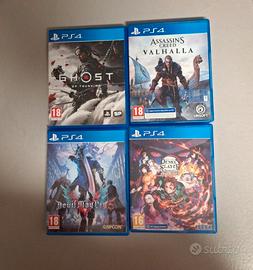 Lotto 4 giochi ps4
