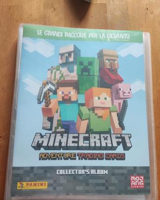 Album Minecraft Adventure Trading Cards Panini