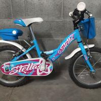 Bicicletta Stella per bambina 4-7 anni