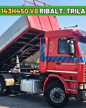 Ribaltabile Scania 143H450 Motore V8 Tipper 6x2