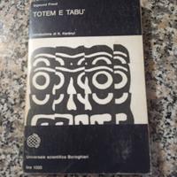 Totem e tabù di S. Freud Boringhieri psicologia 