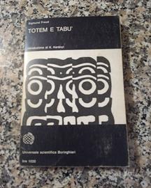 Totem e tabù di S. Freud Boringhieri psicologia 