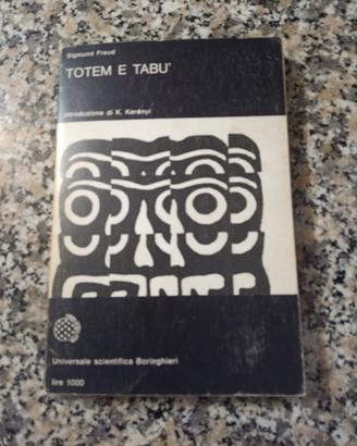 Totem e tabù di S. Freud Boringhieri psicologia 