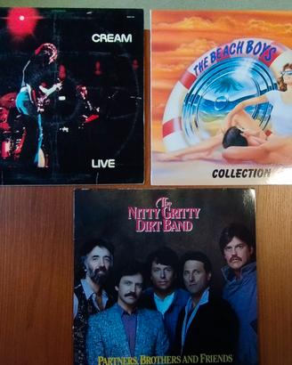 3 LP Dischi vinile anni 70/80