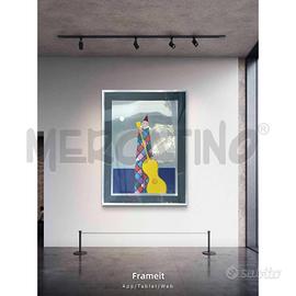 SERIGRAFIA ALLUMINIO WALTER POZZI ARLECCHINO CON C