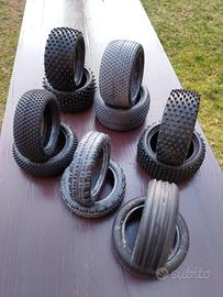 gomme 1/10 buggy auto macchinine rc