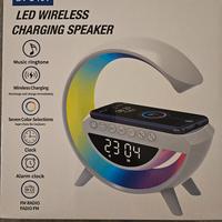 Lampada Speaker Caricatore e Sveglia