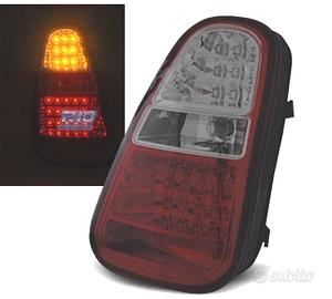 FANALI MINI COOPER R50 R52 R53 04-06 LED ROSSO AFF