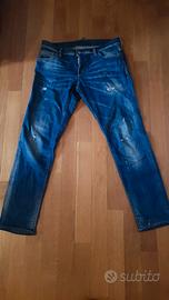 Dsquared 2 jeans uomo, tg. 48 blu