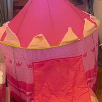 Tenda Casetta Castello Principessa Bambina Fucsia