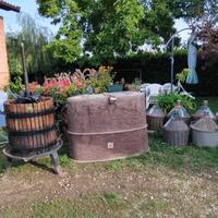 Tina per uva e damigiane