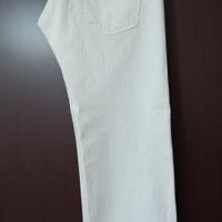 Pantalone Jeans Lee Bianco TG W34 L34