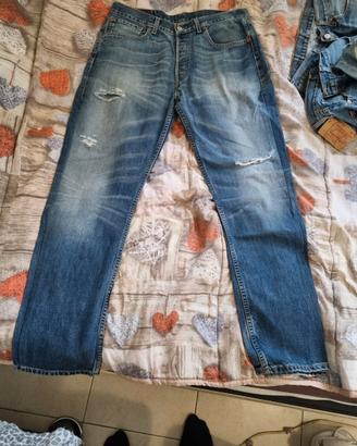 Jeans Levi's 501 Originali Vintage W33 L32 NUOVI!