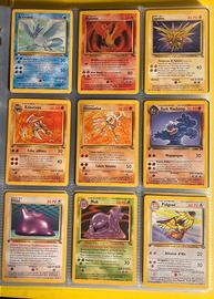 Carte Pokemon prima edizione