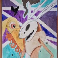 L'unione - Quadro su tela 40x30 – Arte originale s