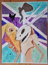 L'unione - Quadro su tela 40x30 – Arte originale s