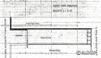 Aci Catena - locale deposito/ufficio